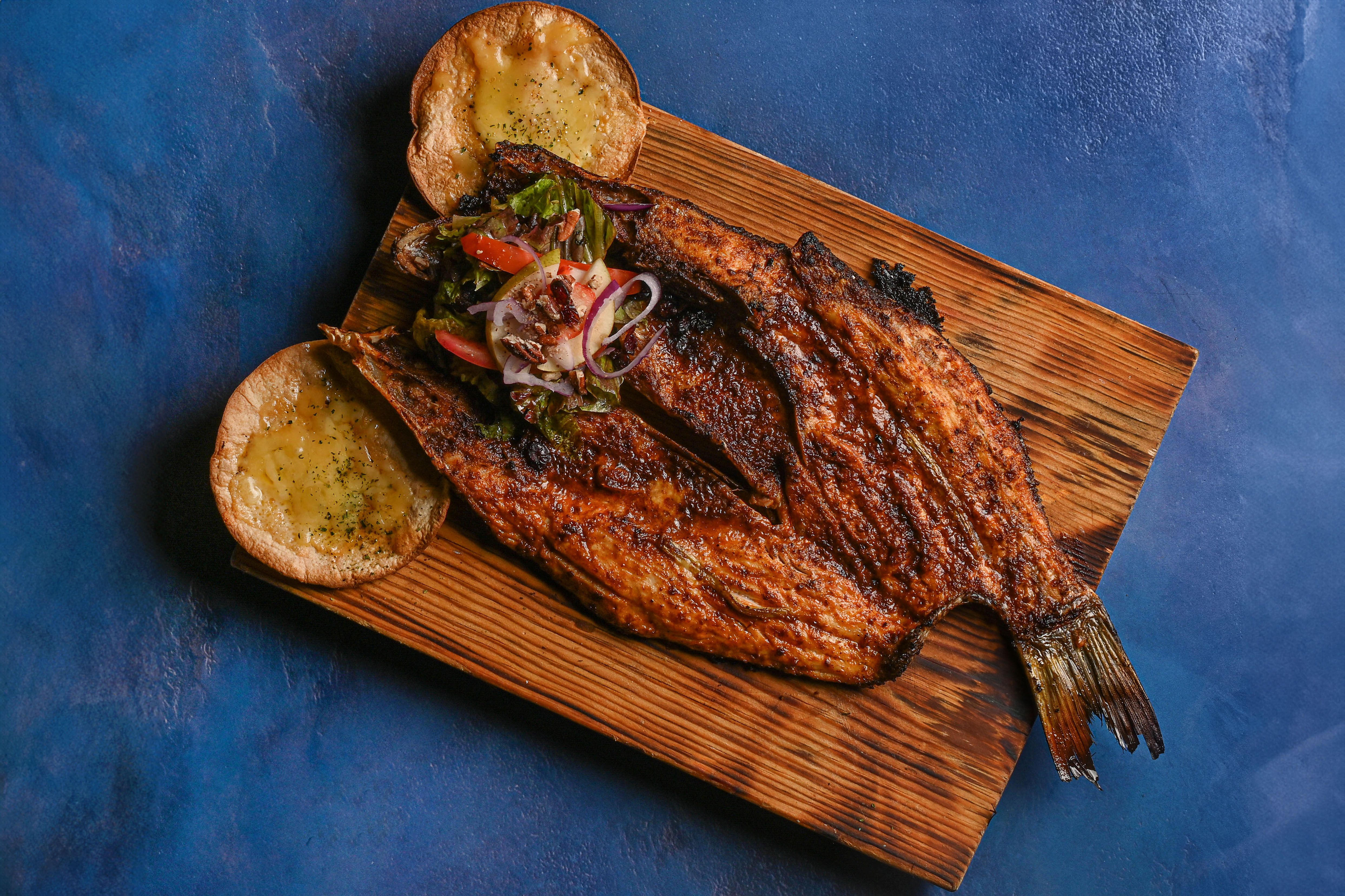 Dill-Crusted Fish with Citrus Salsa