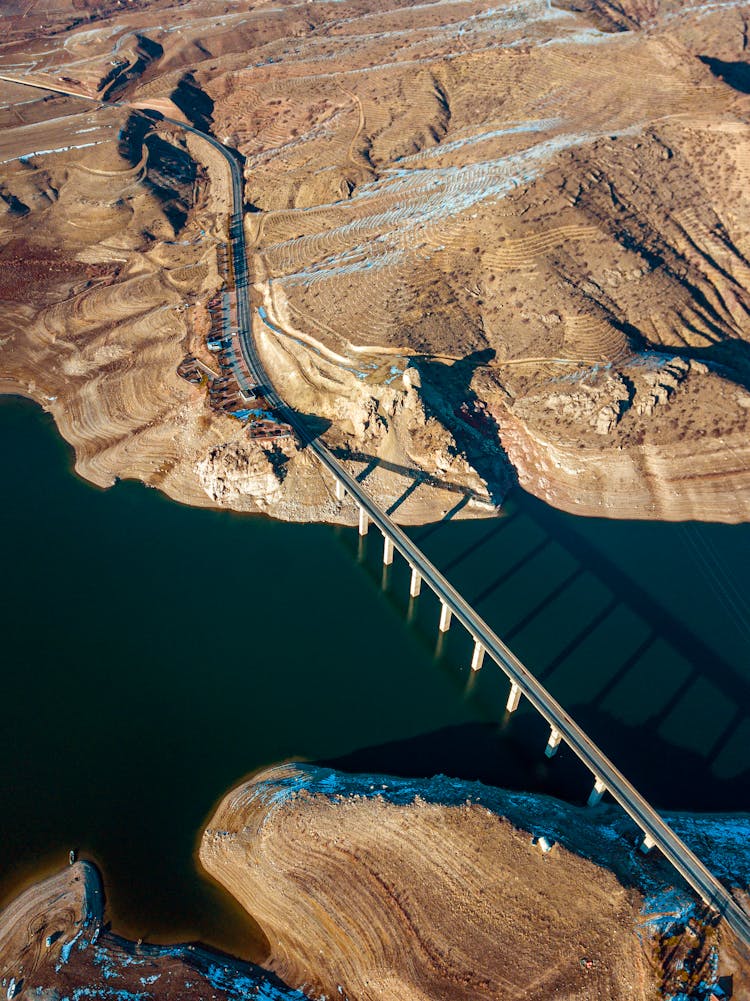 Bridge Between Rocky Banks