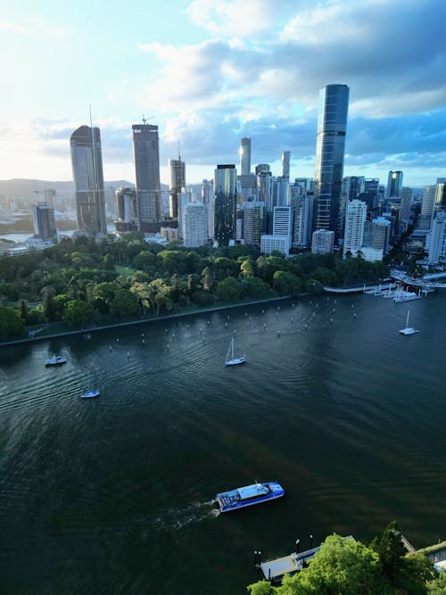 Brisbane City Skyline