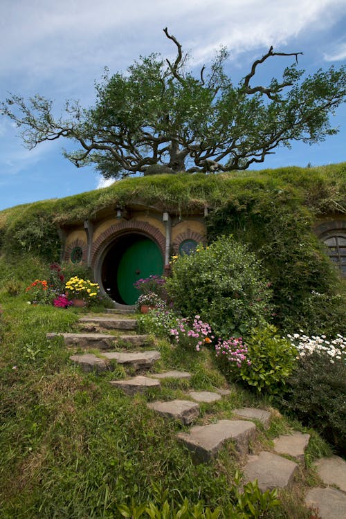 Entrance to the Bag End in Hobbiton