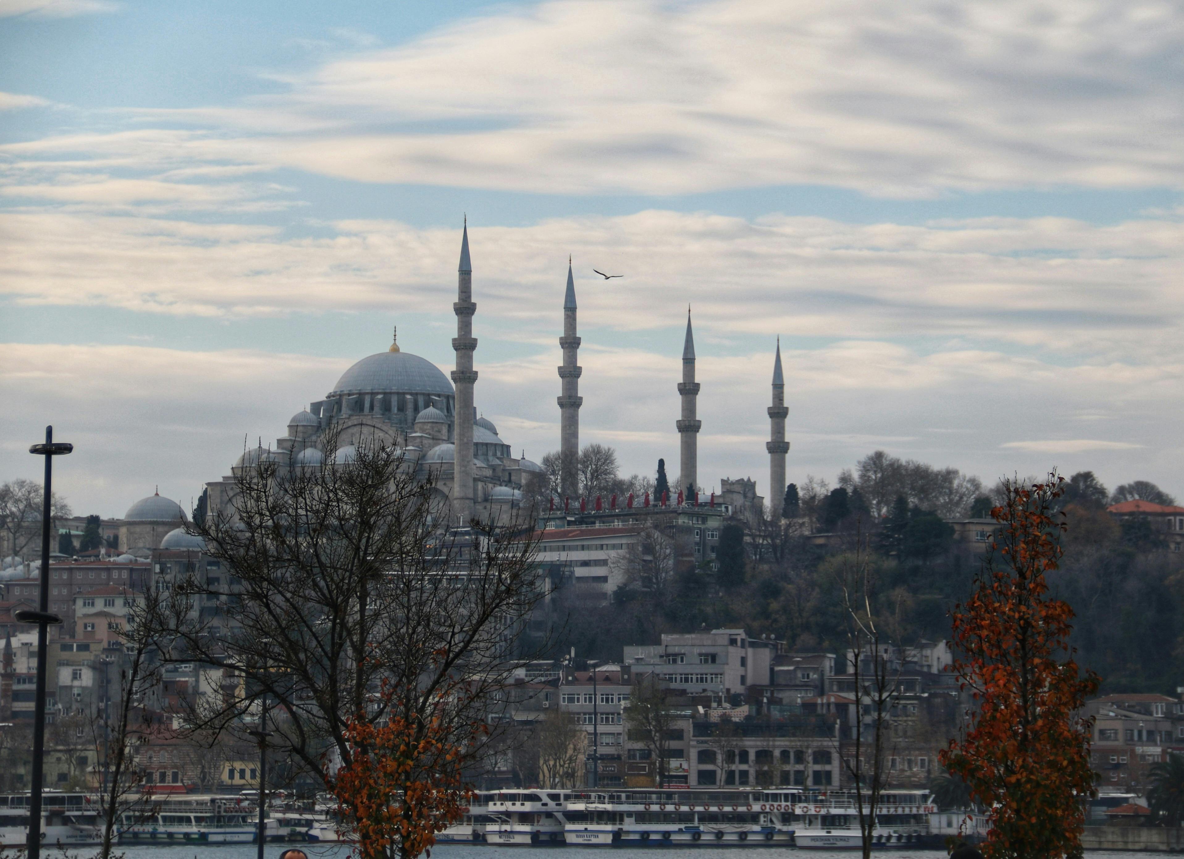 Aerial View of the Blue Mosque, Istanbul, Turkey · Free Stock Photo