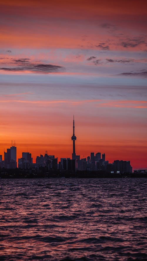 Skyline of Toronto at Dusk