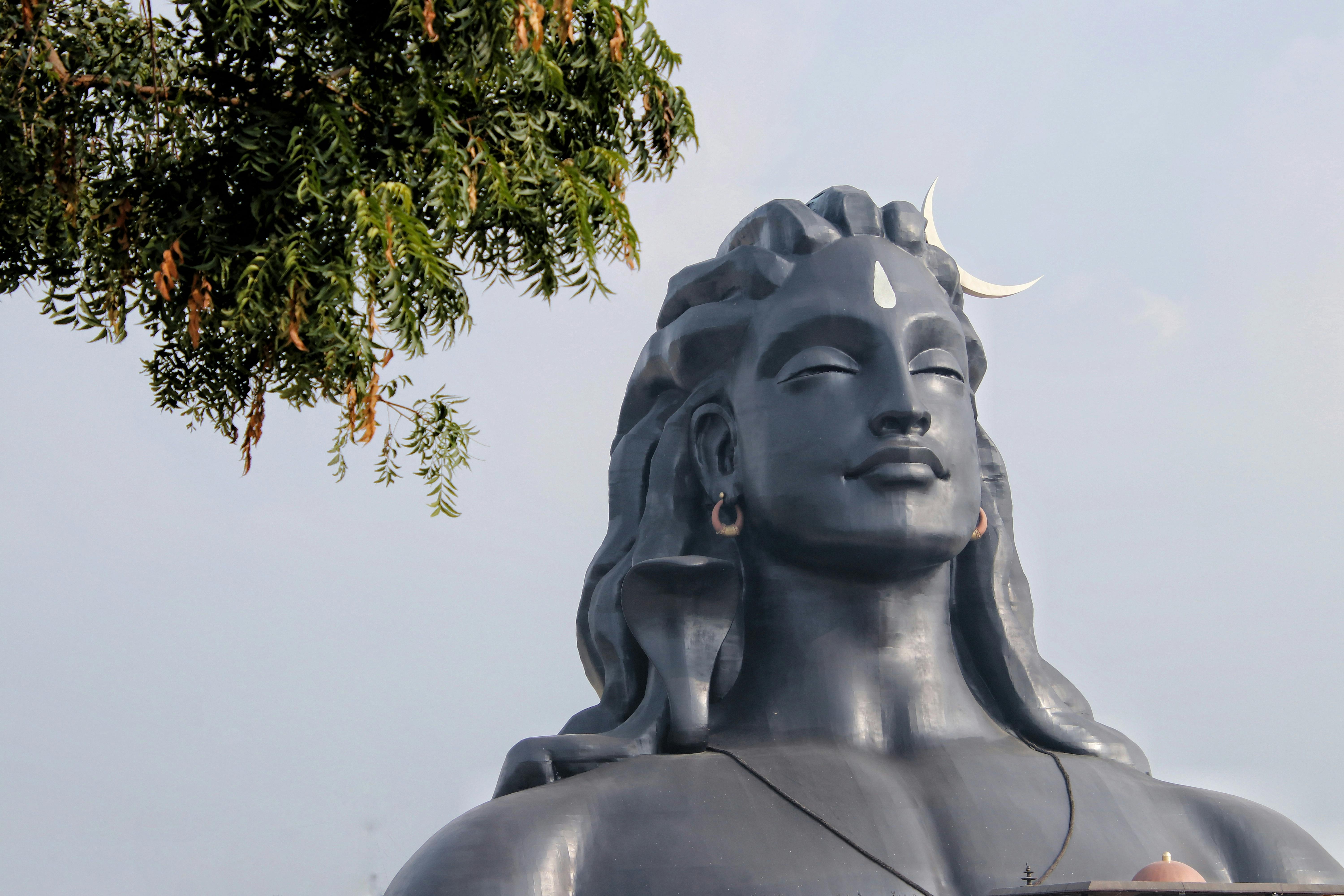 free stock photo of adiyogi god shiva isha pexels