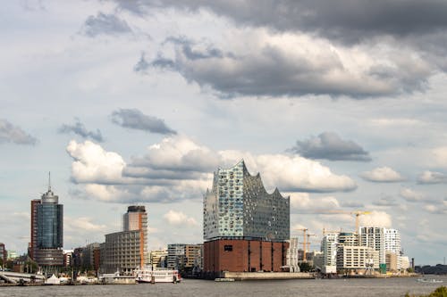 Fotobanka s bezplatnými fotkami na tému cestovať, elbphilharmonie, Hamburg