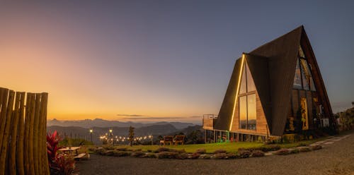 Fotos de stock gratuitas de amanecer, cabaña, casas de campo