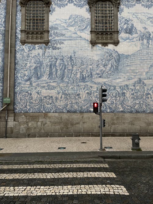 Mural on Wall by Street