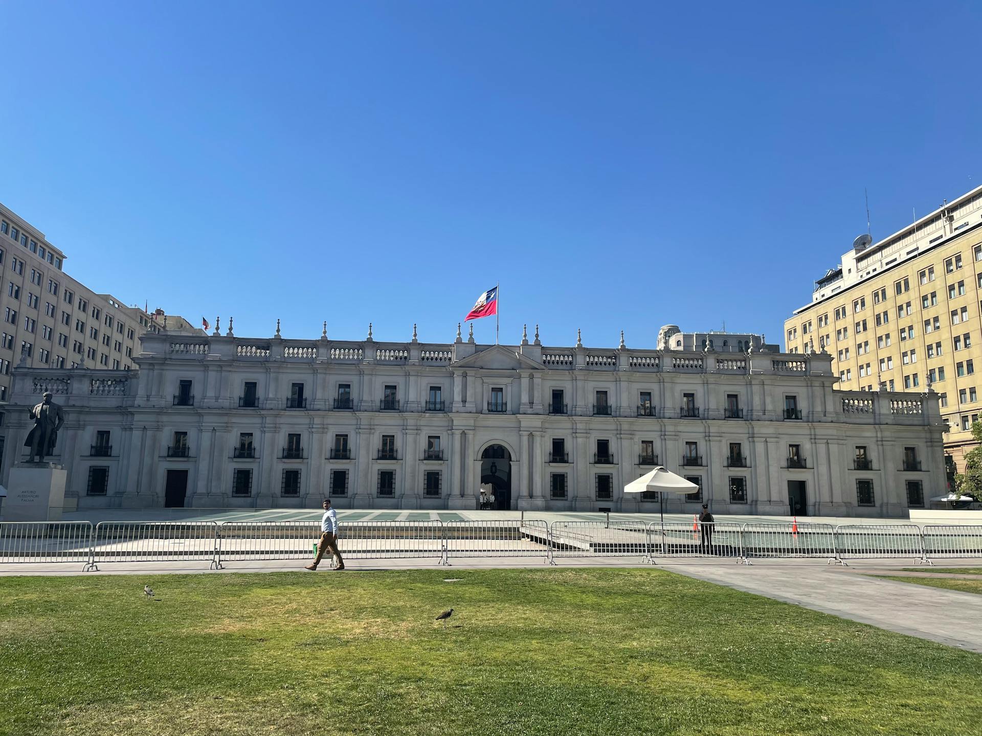 La Moneda Palace in Santiago de Chile