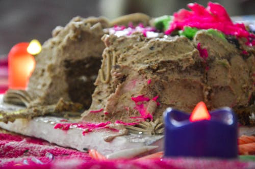 Free stock photo of birthday cake, food photography, strawberry cake Stock Photo