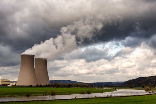 Chimneys in a Factory 