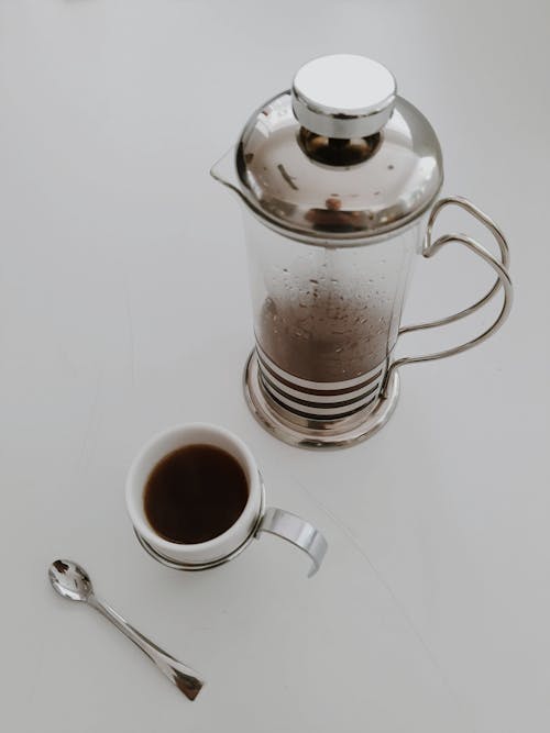 Free Roasted Coffee in a Kitchen  Stock Photo