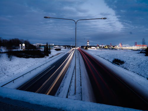 Immagine gratuita di asfalto, freddo, inverno