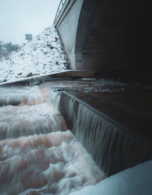 Foto profissional grátis de cascata, com frio, corrente