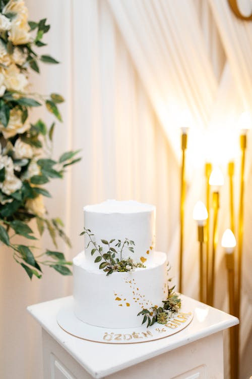 Wedding Cake on a Ceremony