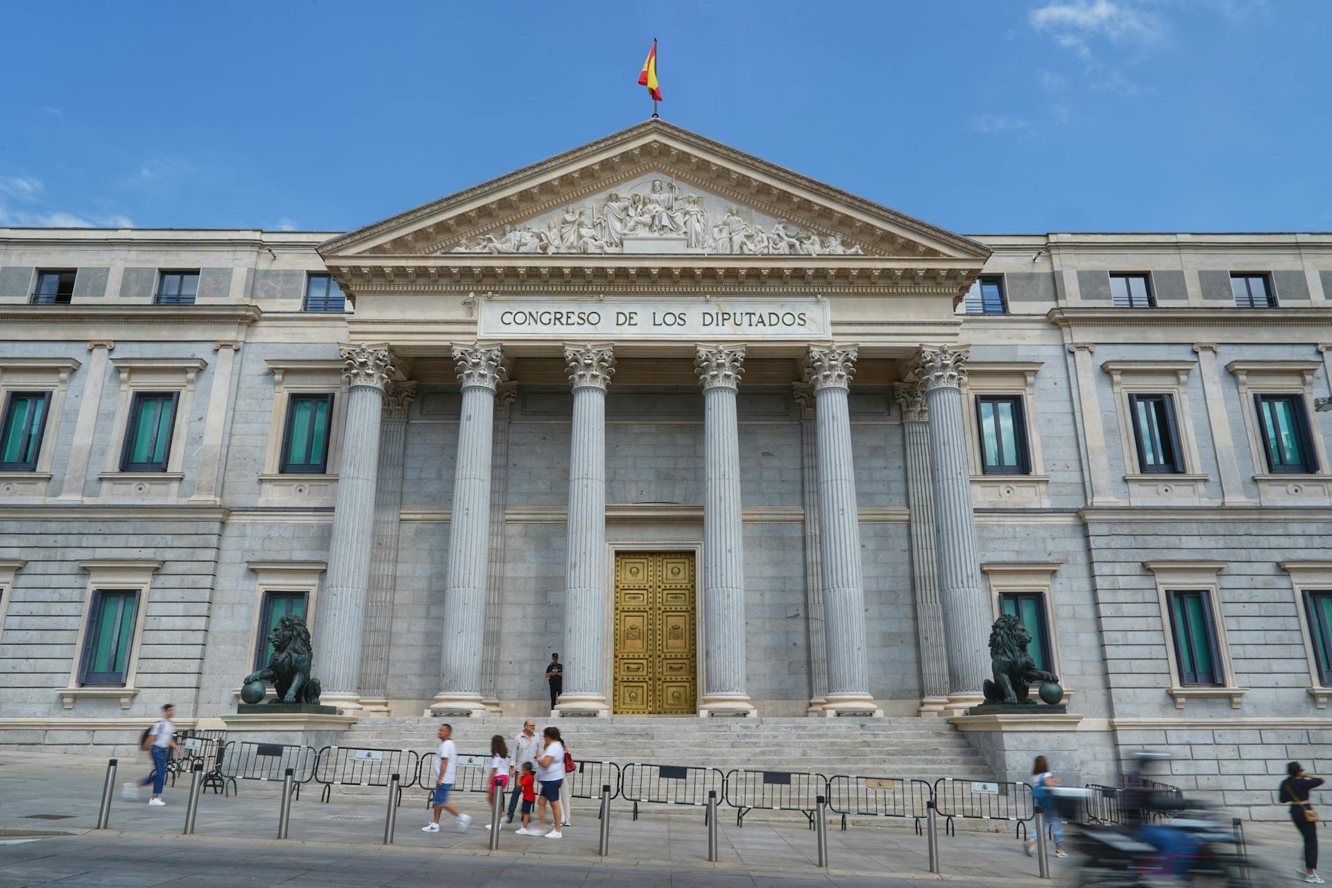 Congress of Deputies in Madrid