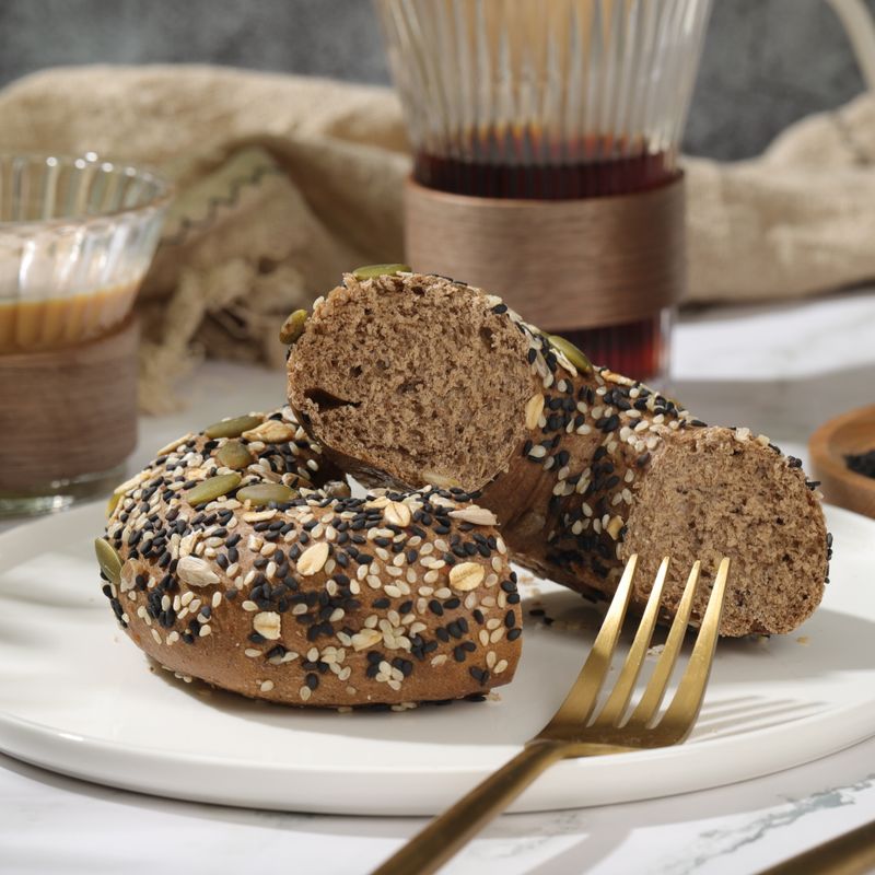 Simple Bran and Molasses Breakfast Bread with Seeds