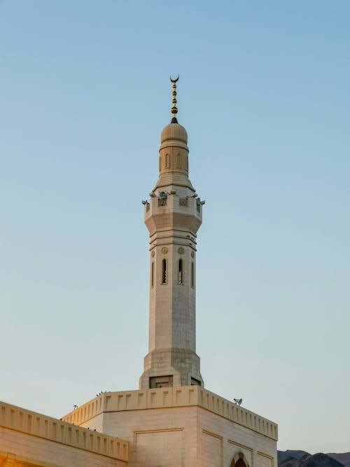 Tall Islamic Minaret