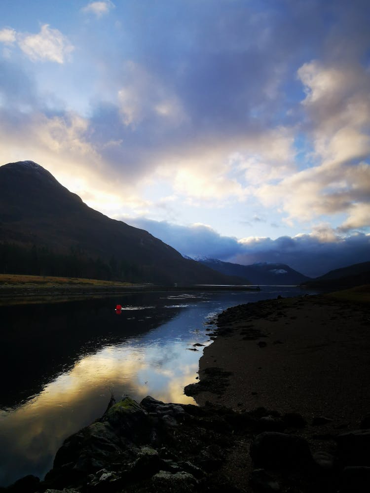 Cloud Over River