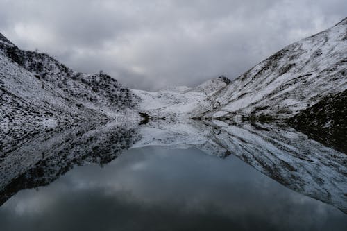 Gratis stockfoto met bergmeer, kou, natuur