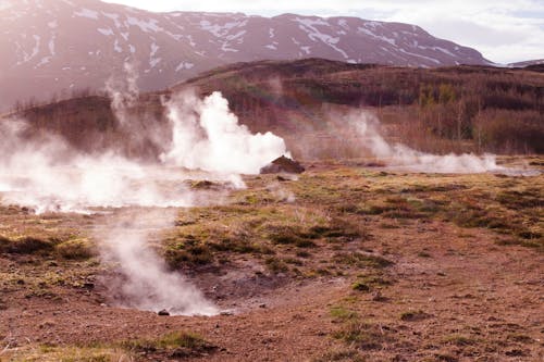 Free stock photo of geyser, iceland