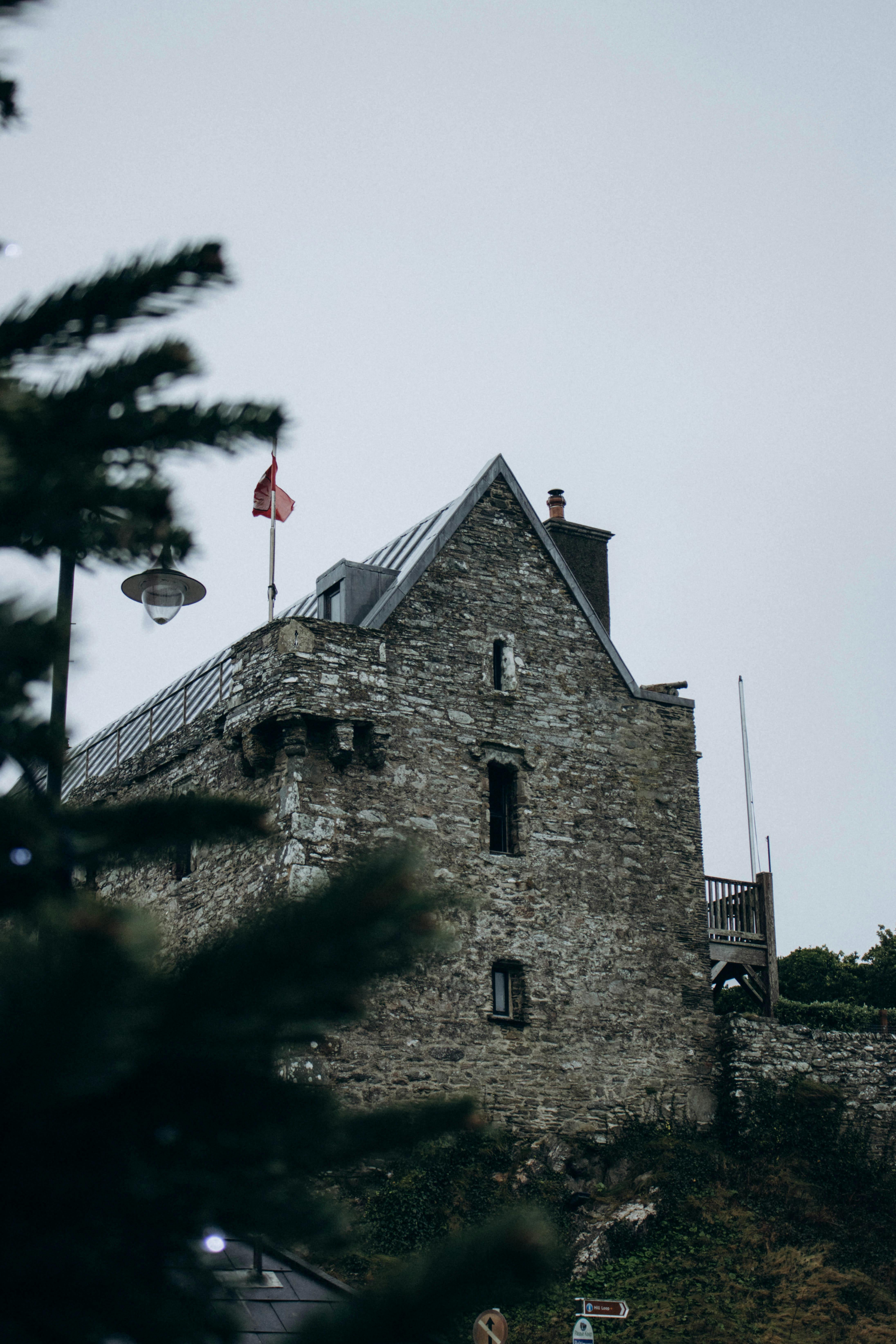 Stone Wall of Dunasead Castle · Free Stock Photo