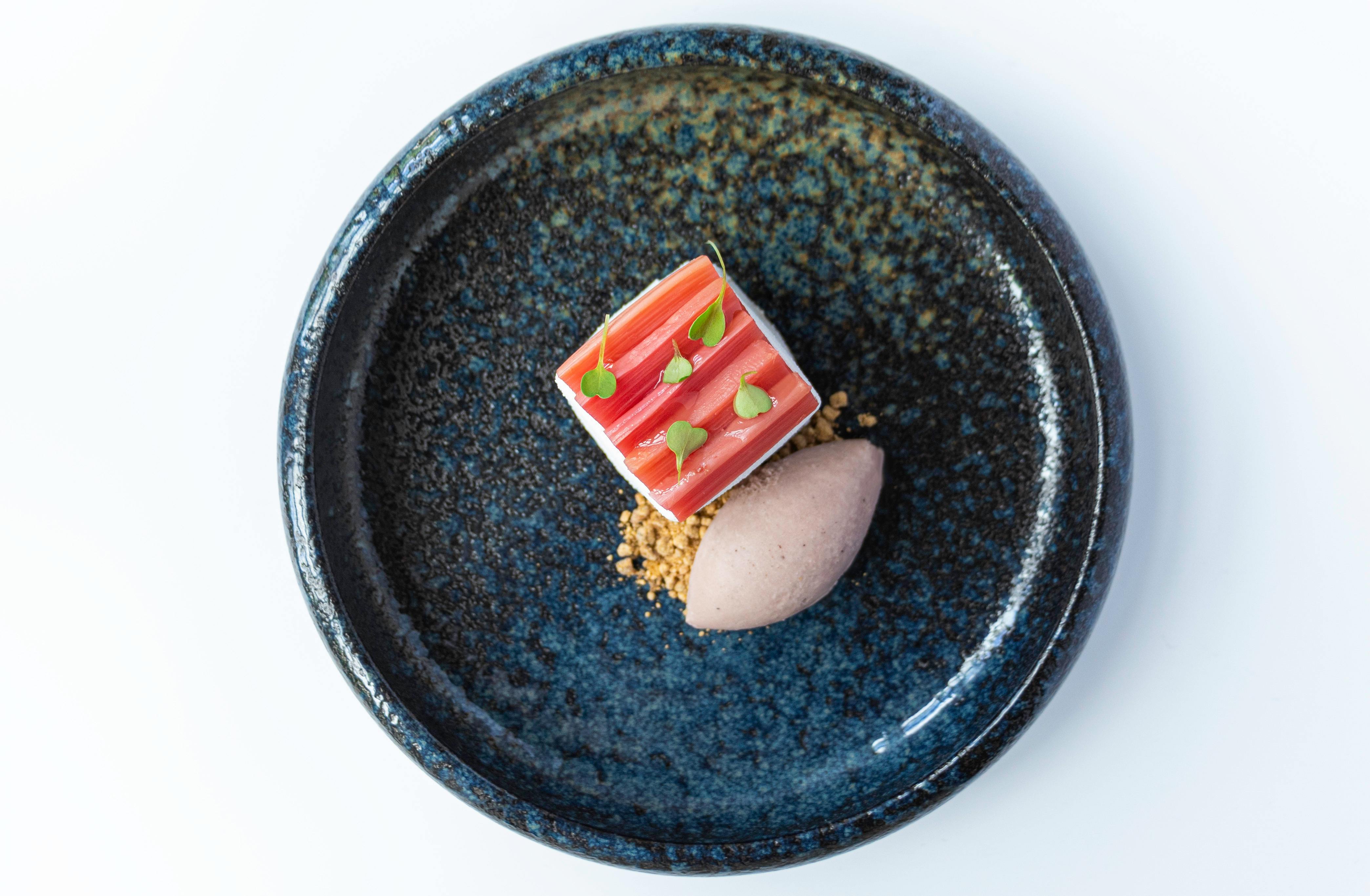 Spritz de gin cu rubarbă