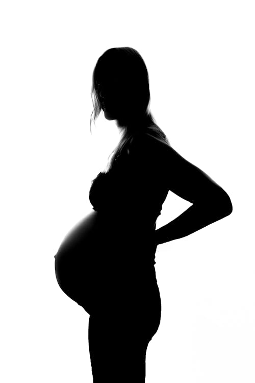 gebe, maternity, siluet içeren Ücretsiz stok fotoğraf