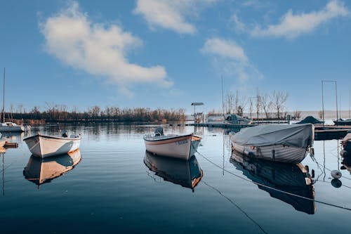 Fotobanka s bezplatnými fotkami na tému člny, lakeshore, na brehu jazera