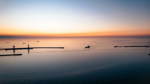 Ingyenes stockfotó drónfelvétel, felület, horizont témában