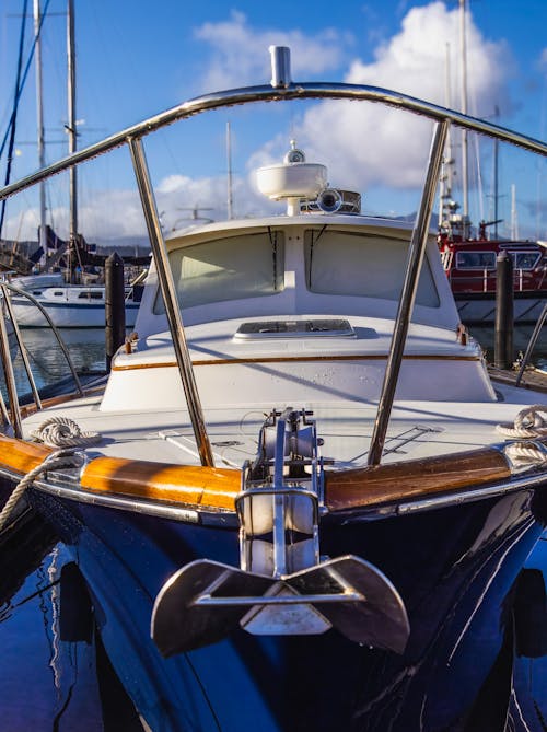 Yacht in a Harbor 