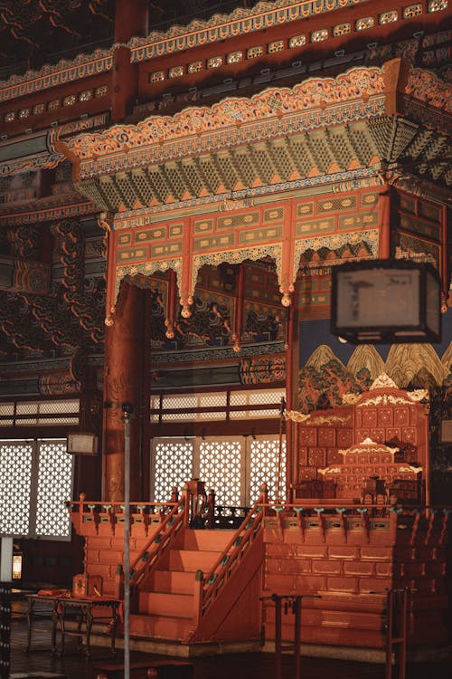 Throne in Geunjeongjeon Palace