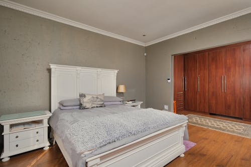 Interior of a Modern Bedroom 