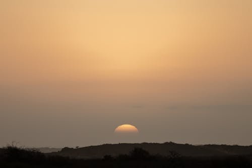 Sunrise Over the Desert