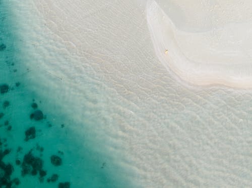Бесплатное стоковое фото с Аэрофотосъемка, береговая линия, лето