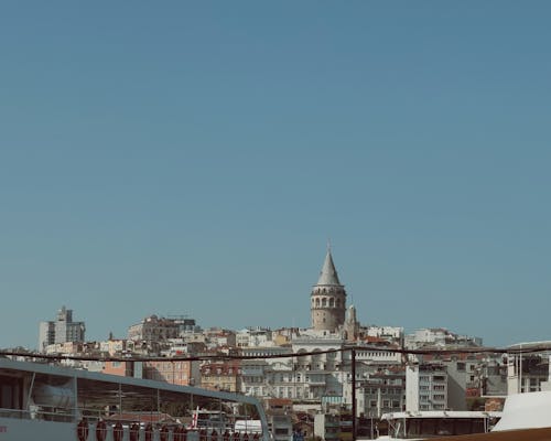 Foto stok gratis bangunan, Istanbul, kaki langit