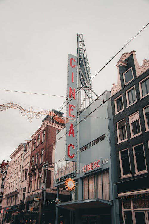 Gratis lagerfoto af Amsterdam, banner, by