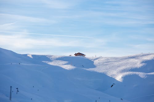 Kostenloses Stock Foto zu berge, gebäude, schnee