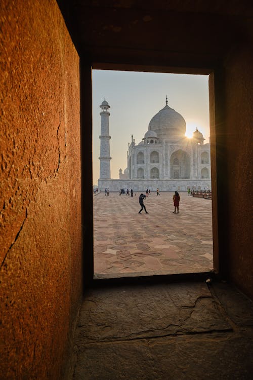 Immagine gratuita di agra, alba, india