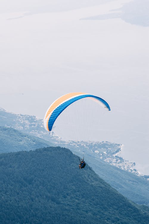 Základová fotografie zdarma na téma dobrodružství, lidé, paraglidery