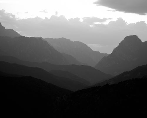 Free Black mountain  Stock Photo