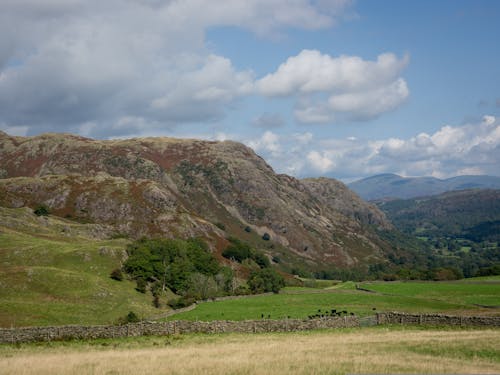 Foto profissional grátis de áreas, árvores, cadeia de montanhas