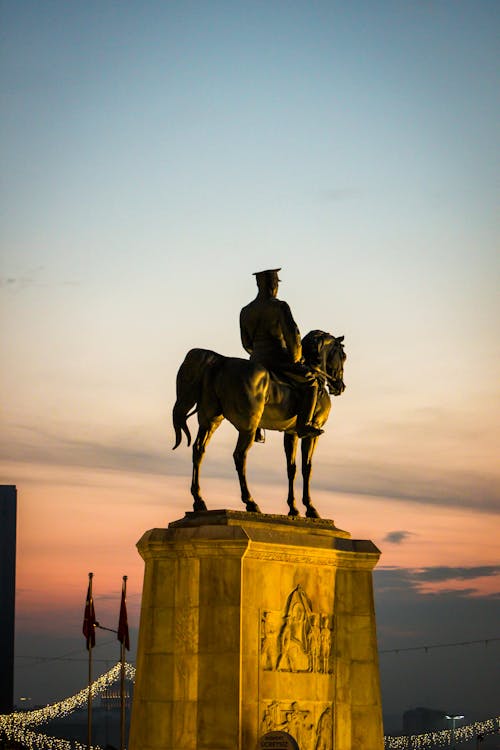 Ataturk Monument in Antalya