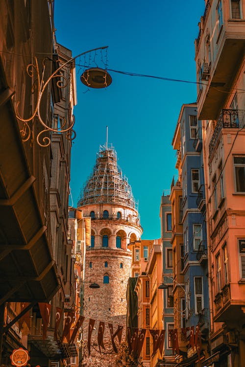 Fotobanka s bezplatnými fotkami na tému galata veža, Istanbul, mestský