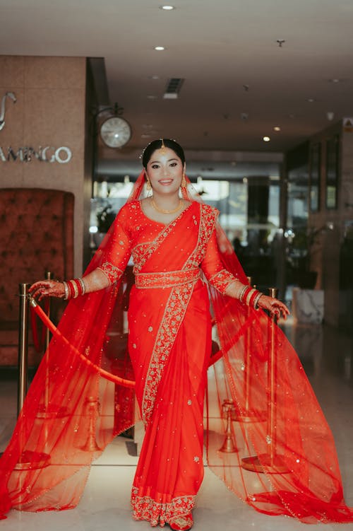 传统服装, 優雅, 印度女人 的 免费素材图片