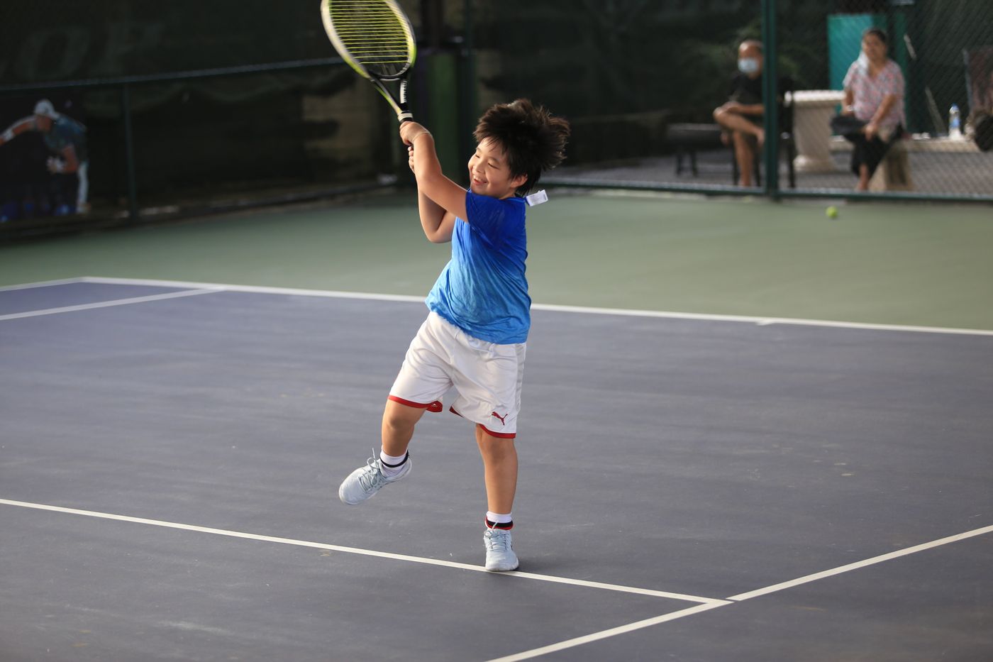 Teen player training in the development program