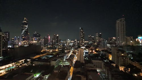 night view of Bangkok