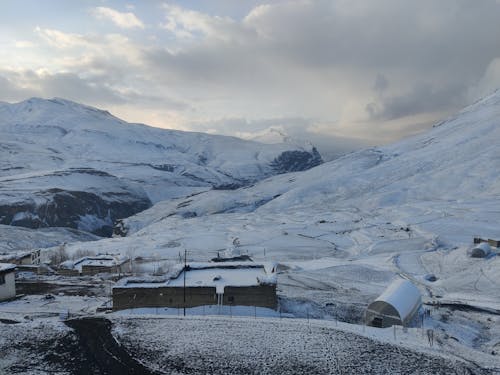 Kostenloses Stock Foto zu arktis, berge, frost