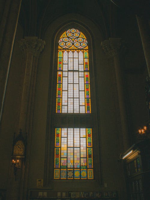 Stained Glass Windows in Church