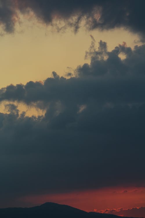 bulut görünümü, bulutlar, gökyüzü içeren Ücretsiz stok fotoğraf