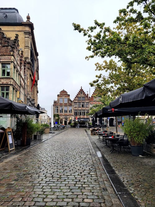 Cobblestone Street in Old Town