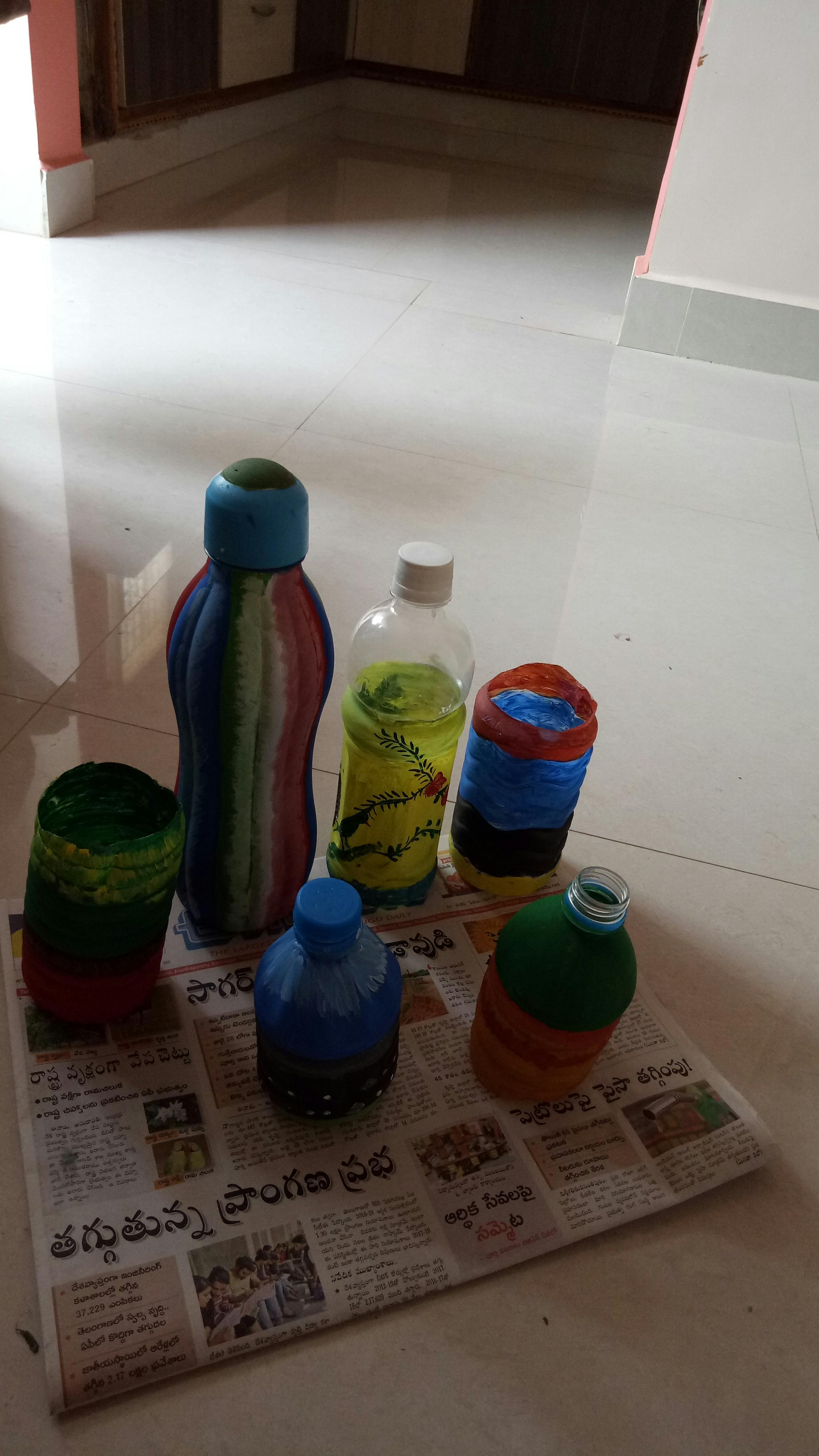 Free stock photo of bottle painting